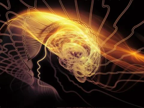 Lights of the Mind Illustrazione stock