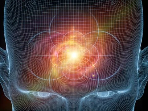 Lights of the mind Stock Illustration