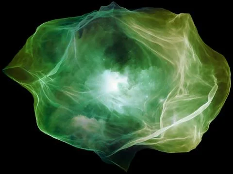 Lights of Mind Particle Stock Illustration