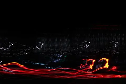 Lights in motion Stock Photos