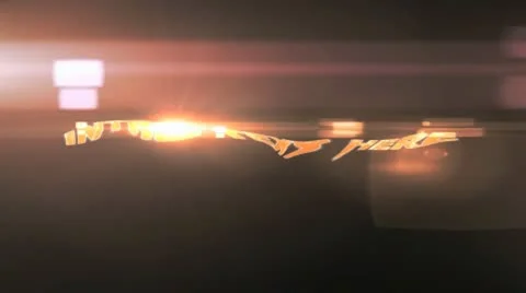 Lights n flares intro text.zip Stock After Effects