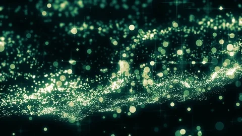 Lights neon bokeh background. Elegant gold abstract. Disco background with ci Видео 82468107