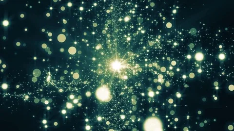 Lights neon bokeh background. Elegant gold abstract. Disco background with ci Видео 82477116