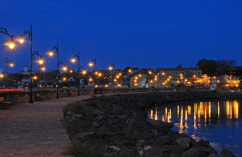 Lights of Nessebar Stock Photos