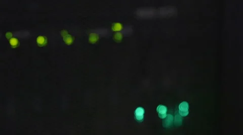 Lights from network server data centre 스톡 동영상 48649323