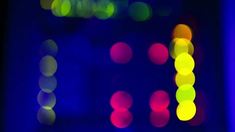 Lights on network server. Stock Footage 86568145