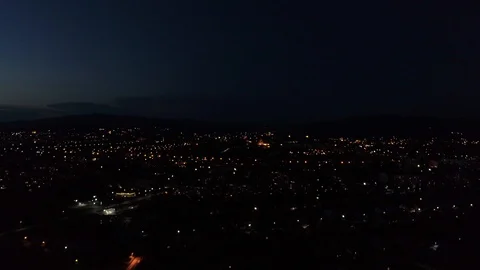 The lights of the night city. Stock Footage 108282366
