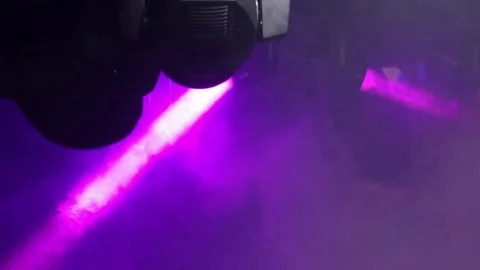 Lights in night club Stock Footage 78670982