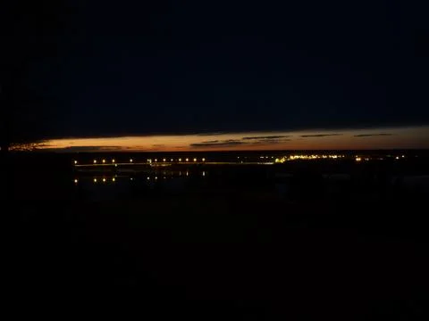 Lights in the night. Stock-Fotos