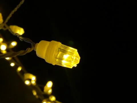 Lights in Night 스톡 사진