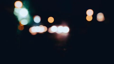 Lights at night Stock Photos