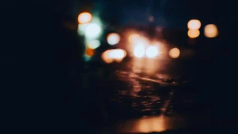 Lights at night Stock Photos