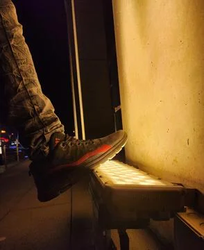 Lights in the night Stock Photos