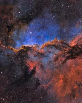 Lights in the night sky Stock Photos