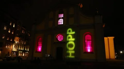 Lights Norrköping Stock Footage 147713750