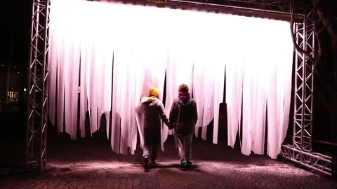 Lights Norrköping Stock Footage 147713765