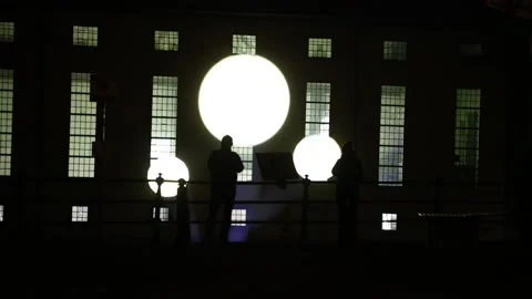 Lights Norrköping Stock Footage 147713766