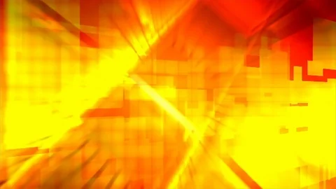 Lights orange blocks design rays Stock Footage 90880109