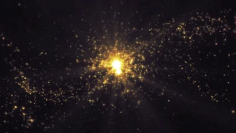 Lights orange bokeh background. Elegant gold abstract. Disco background with  Stock-Footage 82447069