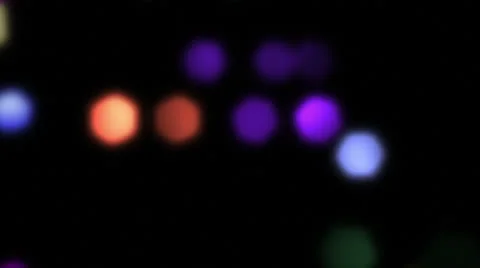 Lights out of focus 2 Vídeo Stock 22707203