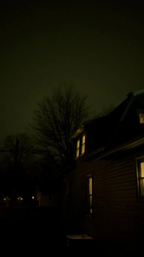 Lights from outside Stock Footage 279521092