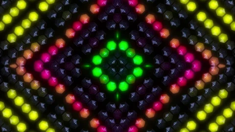 Lights Panel Blinking Looped Video Видео 148269685