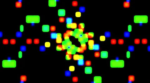 Lights Pattern Background Stock Footage 43251496