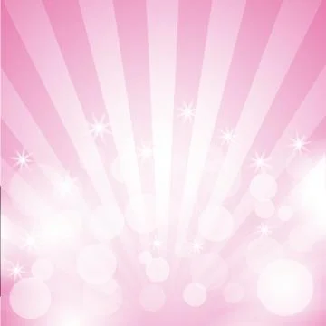 Lights pink pattern with spheres beautiful blurred rays Illustrazione stock