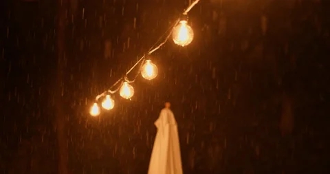 Lights in Rain Video stock 169921540