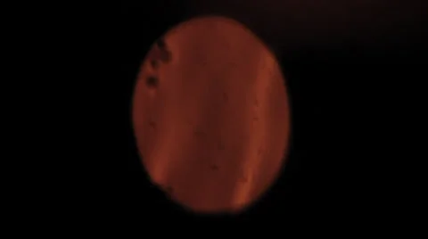 Lights reflected in water at night Stock Footage 34087835