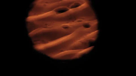 Lights reflected in water at night Stock Footage 34089312