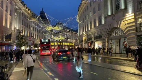 Lights on Regent 스톡 동영상 227966856