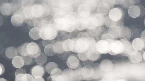 Lights on sea background. Bokeh Stock Footage 74272093