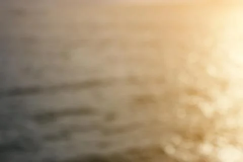 Lights Sea Background. Defocused Stock Photos