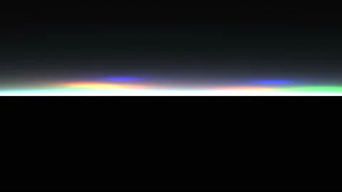 Lights Shining Bright on Distant Horizon Stock Footage 143908559
