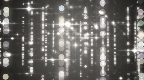 Lights silver bokeh background. Video stock 62414161