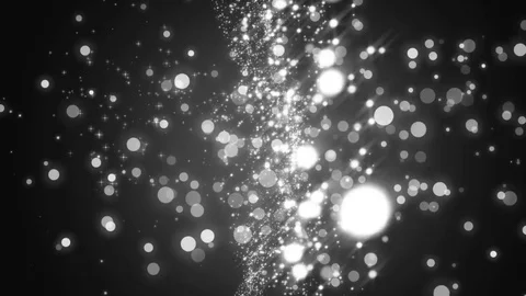 Lights silver bokeh background. Stock Footage 71652819