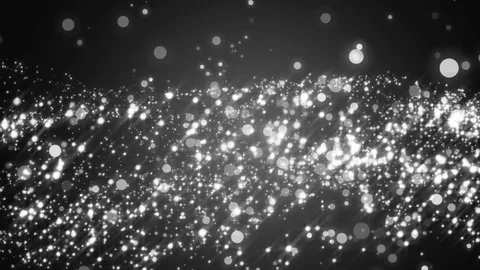 Lights silver bokeh background. Video stock 71652900