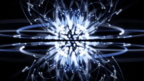 Lights In The Sky Looping Animation Stock Footage 73578011