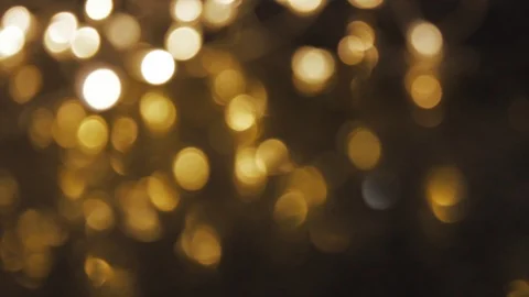 Lights Slide Across a Black Background Stock Footage 92814964