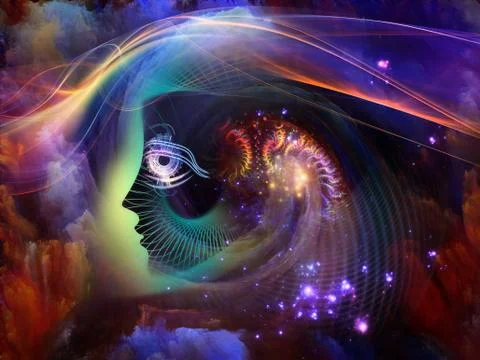 Lights of the Soul Stock Illustration