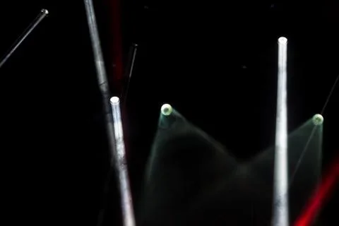 Lights on a stage Stock Photos