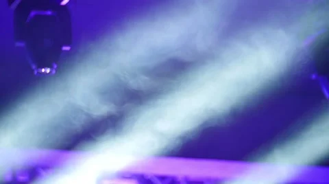 Lights streaks in smoke Stock Footage 47778159