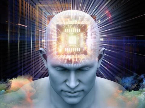 Lights of Thinking Illustrazione stock