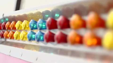 Lights tight pan Vídeo Stock 41132862