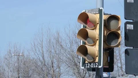 Lights in traffic Stock Footage 170659926