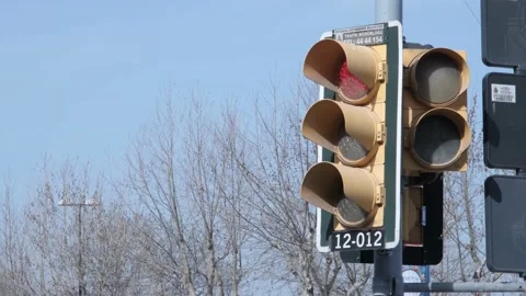 Lights in traffic Stock Footage 170660201