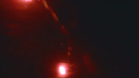 Lights in a Tunnel Stock Footage 10872282