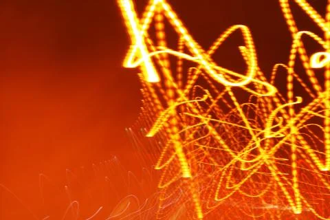 Lights in tunnel Stock Photos