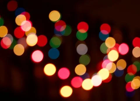 Lights unfocused 스톡 사진